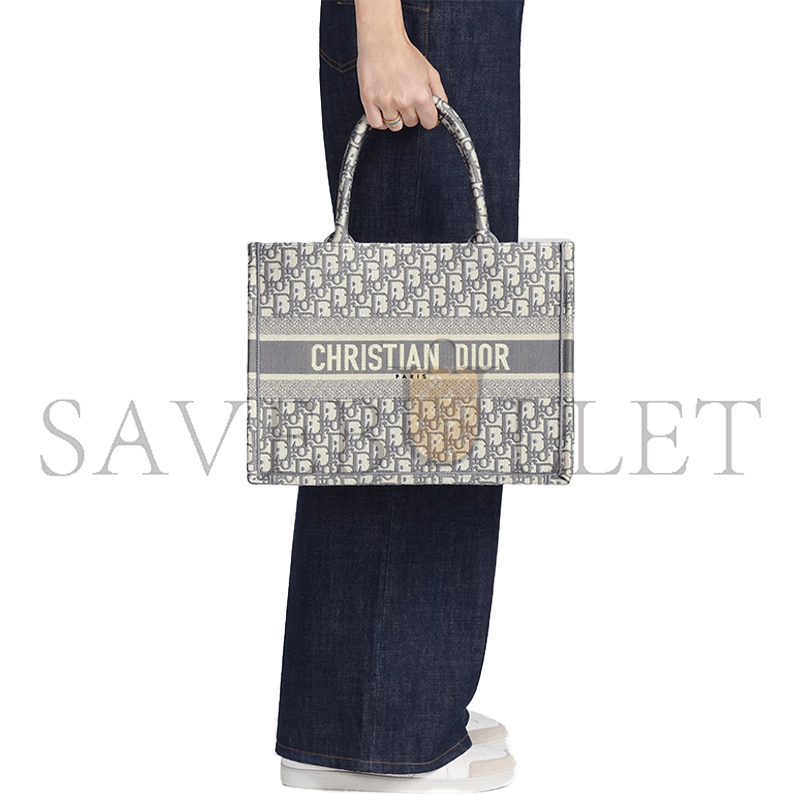 D*or medium D*or book tote m1296zriw_m20i (36*27.5*16.5cm)